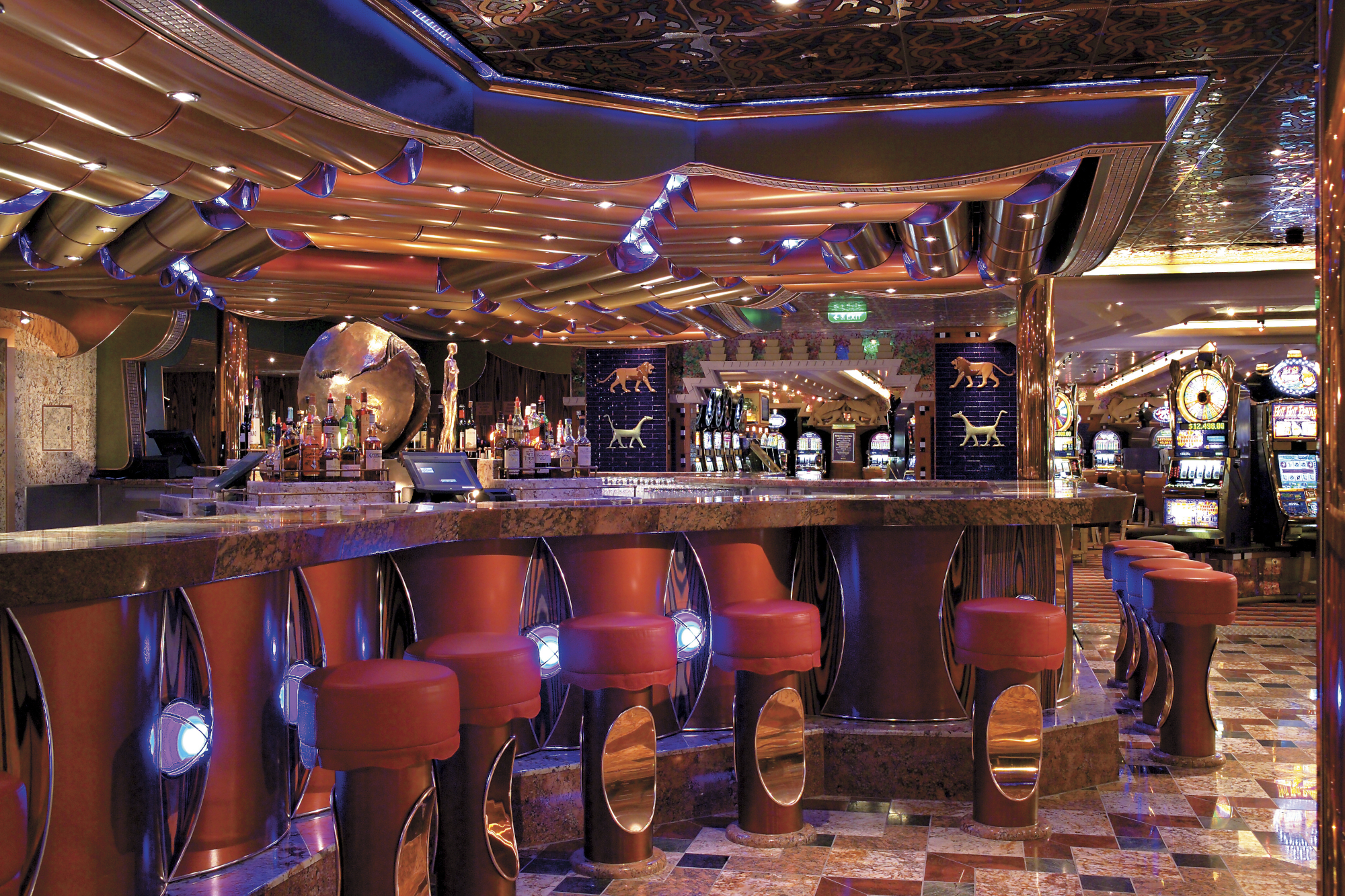 MyCruise Carnival Freedom Offentlige-arealer Barer-lounger-atrium5